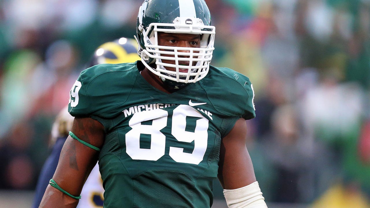 Spartans' Calhoun is one funny, scary guy